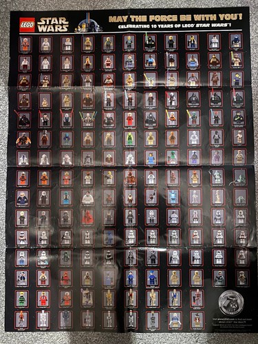 Lego star wars poster - star,